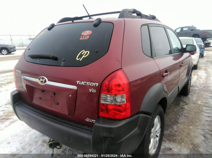 2006 Hyundai Tucson Gls/Limited VIN: KM8JN72D76U362189 Lot: 38594321