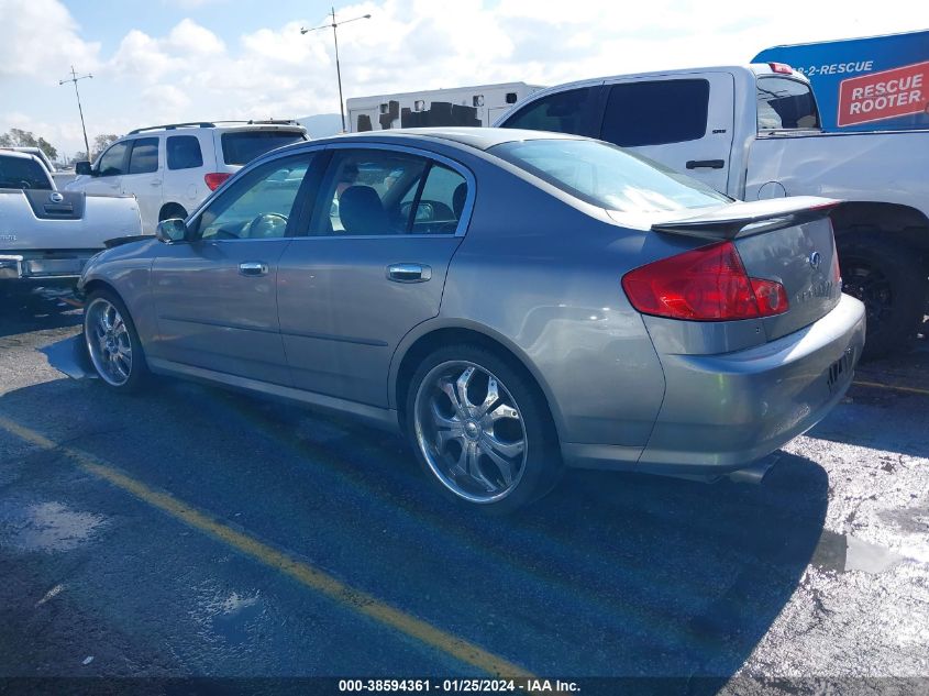 2005 Infiniti G35 VIN: JNKCV51E65M213782 Lot: 38594361