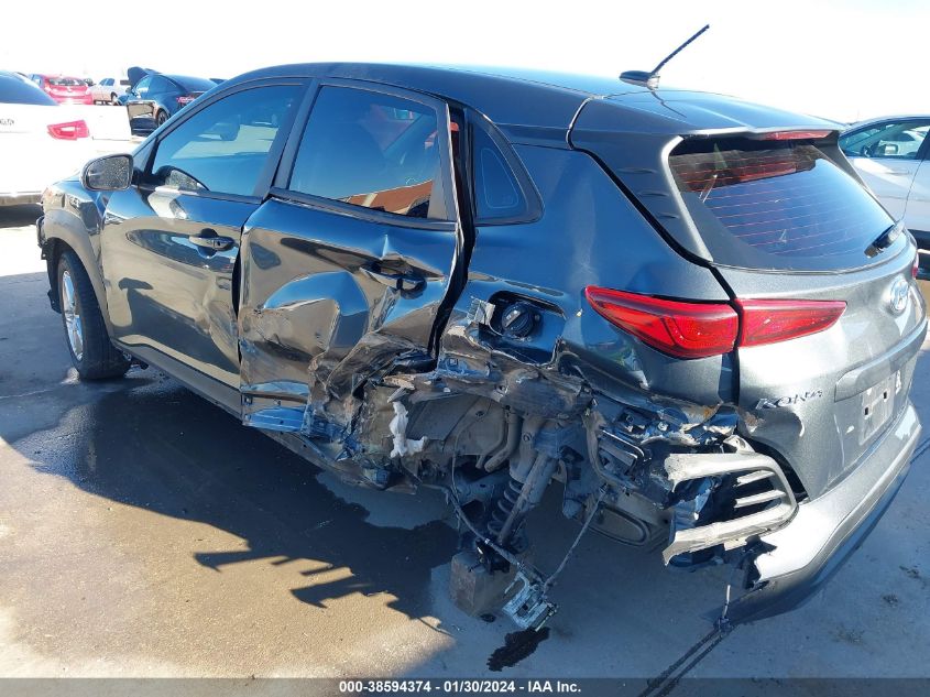 2021 Hyundai Kona Se VIN: KM8K12AA9MU661142 Lot: 38594374