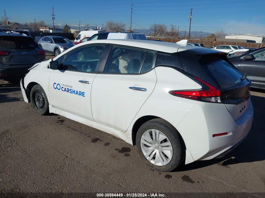 2023 Nissan Leaf S 40 Kwh VIN: 1N4AZ1BV9PC555441 Lot: 38594449