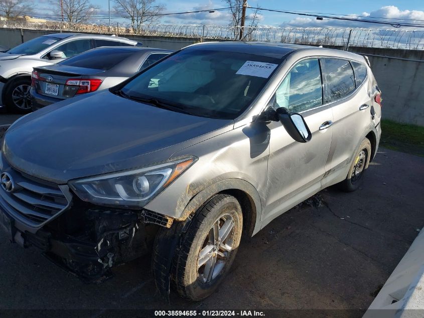 2017 Hyundai Santa Fe Sport 2.4L VIN: 5XYZTDLB8HG428052 Lot: 38594655