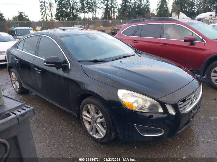 2013 Volvo S60 T5/T5 Platinum/T5 Premier/T5 Premier Plus VIN: YV1612FS7D1220564 Lot: 38594731