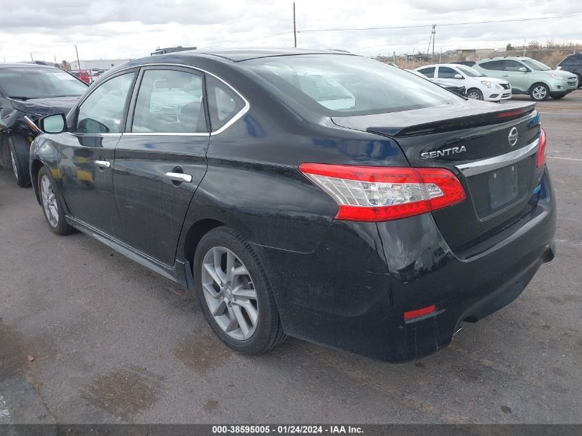 2013 Nissan Sentra Sr VIN: 3N1AB7AP5DL783489 Lot: 38595005