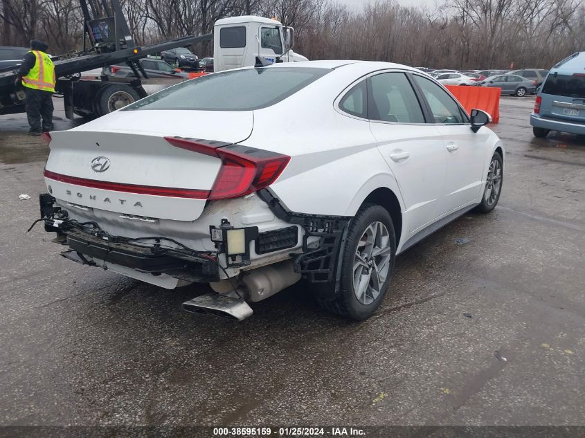 2020 Hyundai Sonata Sel VIN: 5NPEL4JA5LH056387 Lot: 38595159