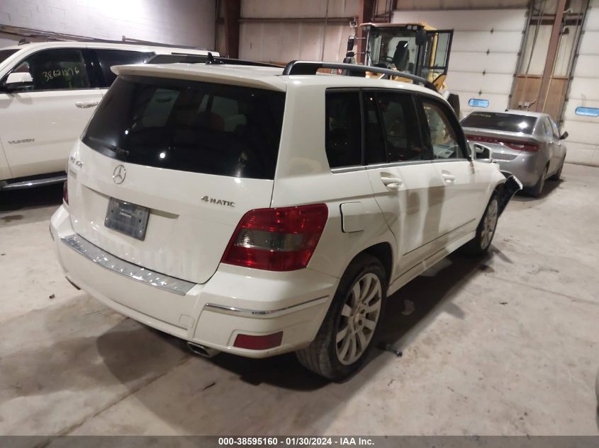 2012 Mercedes-Benz Glk 350 4Matic VIN: WDCGG8HB5CF939445 Lot: 38595160