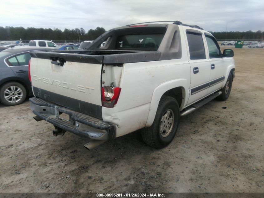 2005 Chevrolet Avalanche 1500 Ls VIN: 3GNEC12Z85G189912 Lot: 38595281