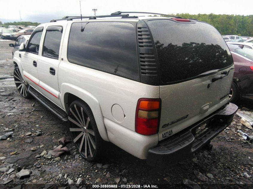 2001 Chevrolet Suburban Lt VIN: 3GNEC16T21G247383 Lot: 38595482