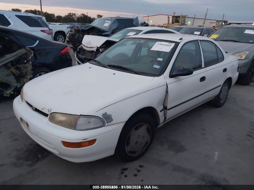 1Y1SK526XTZ038221 1996 Geo Prizm Lsi