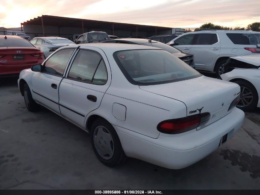 1Y1SK526XTZ038221 1996 Geo Prizm Lsi