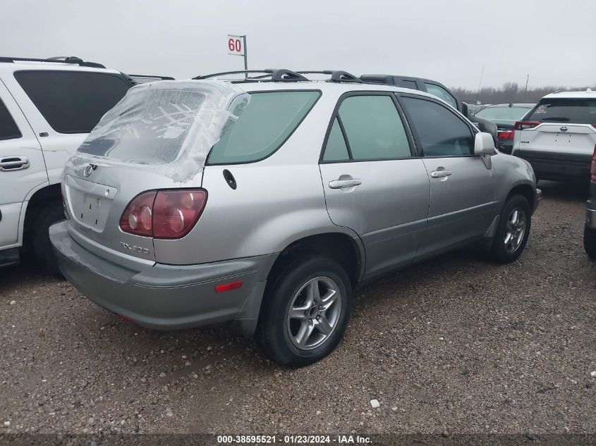 2000 Lexus Rx 300 VIN: JT6GF10U6Y0080297 Lot: 38595521