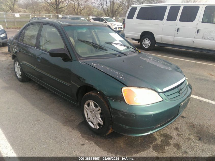 2002 Honda Civic Lx VIN: 2HGES16642H610002 Lot: 38595557