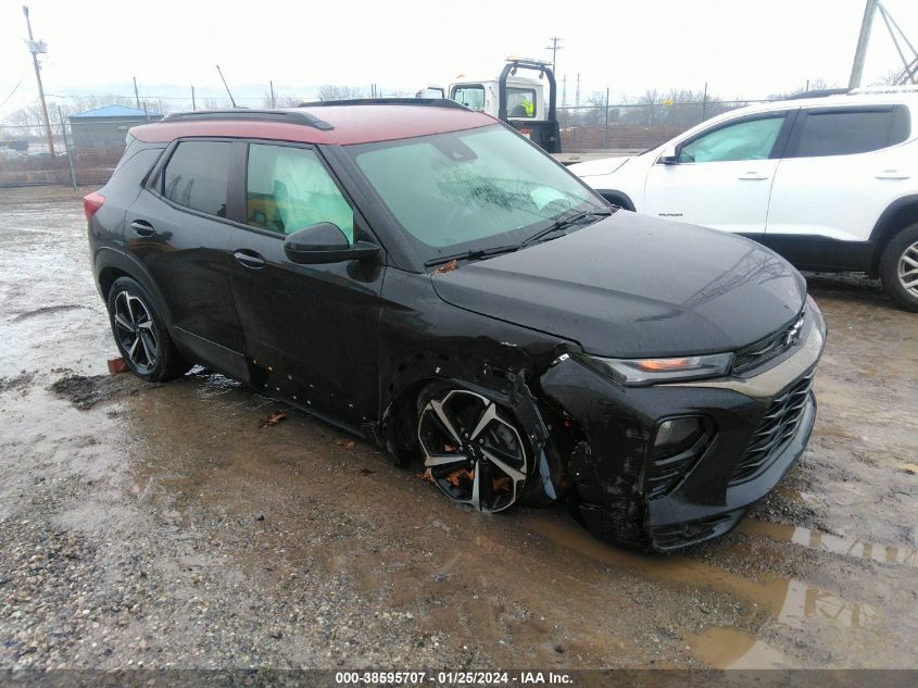 2022 Chevrolet Trailblazer Awd Rs VIN: KL79MUSL9NB027958 Lot: 38595707