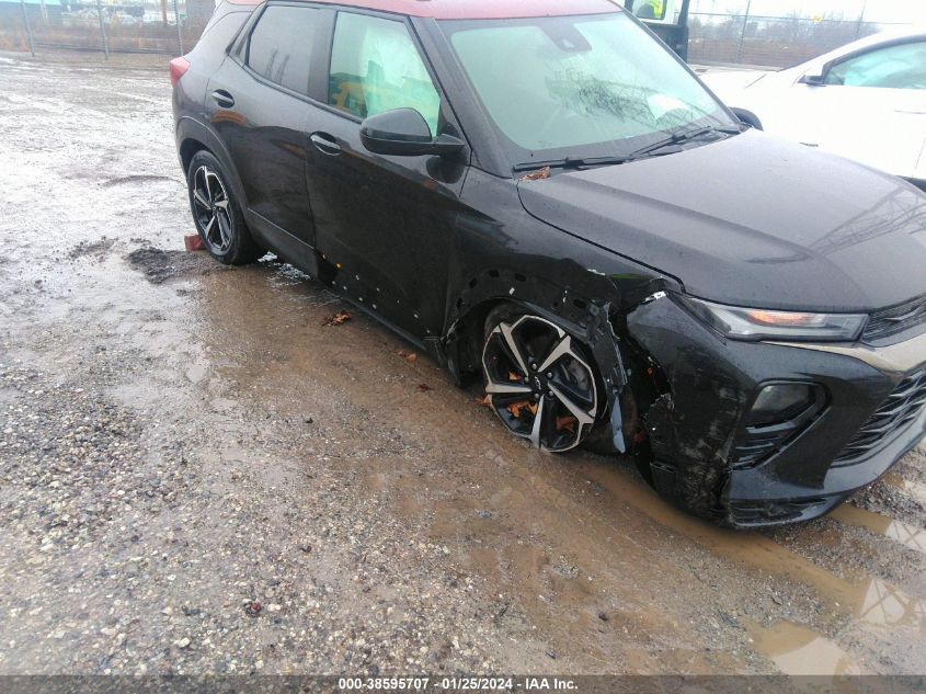 2022 Chevrolet Trailblazer Awd Rs VIN: KL79MUSL9NB027958 Lot: 38595707