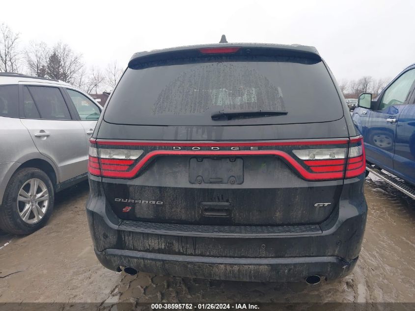 2018 Dodge Durango Gt Awd VIN: 1C4RDJDG3JC362252 Lot: 38595752