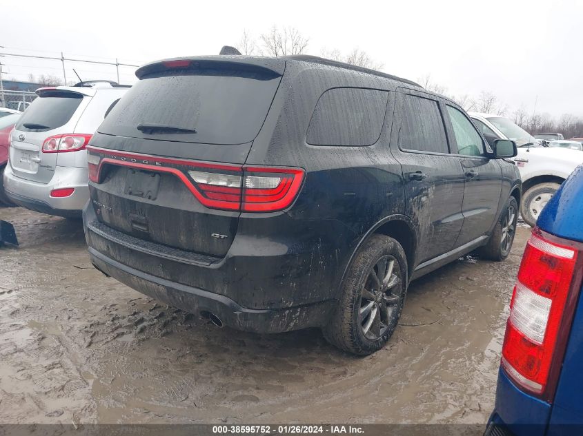 2018 Dodge Durango Gt Awd VIN: 1C4RDJDG3JC362252 Lot: 38595752