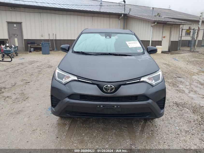 2018 Toyota Rav4 Le VIN: JTMBFREV1JJ249306 Lot: 38595823