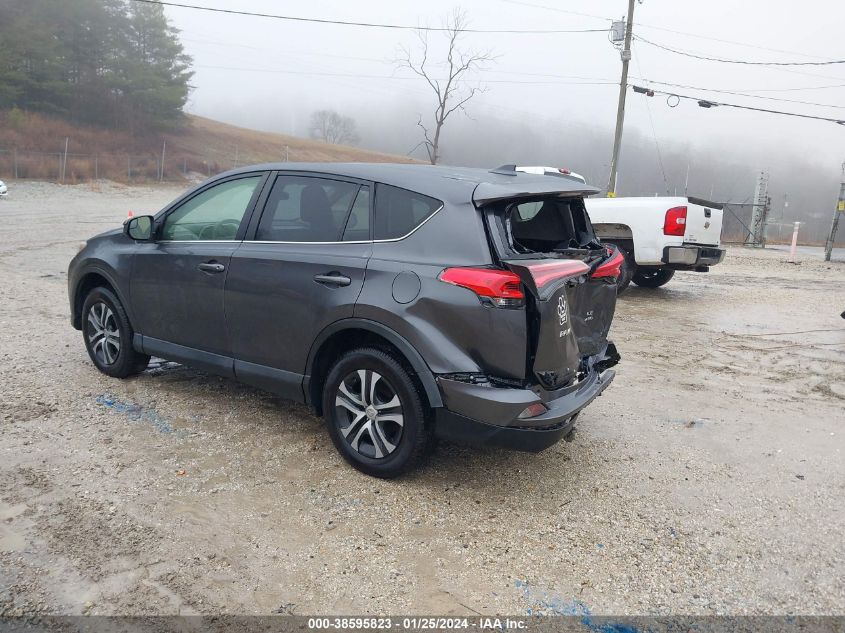 2018 Toyota Rav4 Le VIN: JTMBFREV1JJ249306 Lot: 38595823