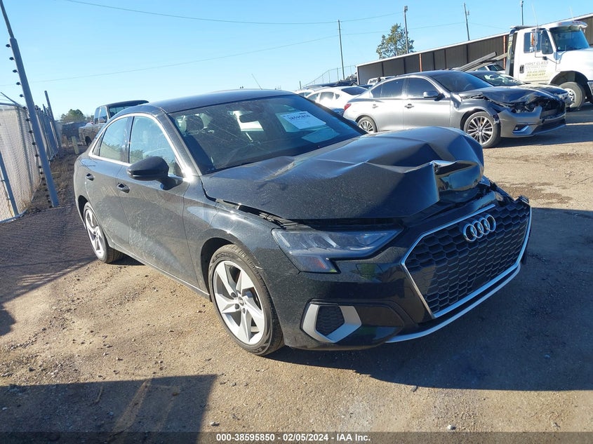 2022 AUDI A3 PREMIUM 40 TFSI FRONT-WHEEL DRIVE S TRONIC - WAUAUDGY6NA030081