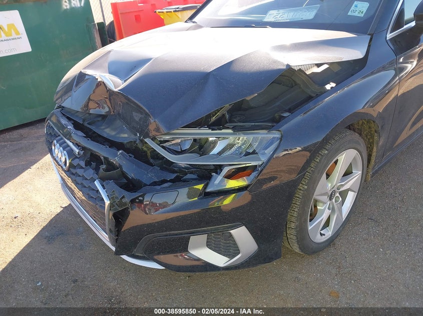 2022 AUDI A3 PREMIUM 40 TFSI FRONT-WHEEL DRIVE S TRONIC - WAUAUDGY6NA030081