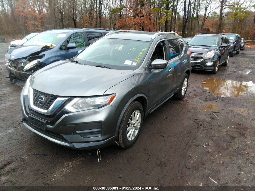 2019 Nissan Rogue Sv VIN: JN8AT2MV8KW372347 Lot: 38595981