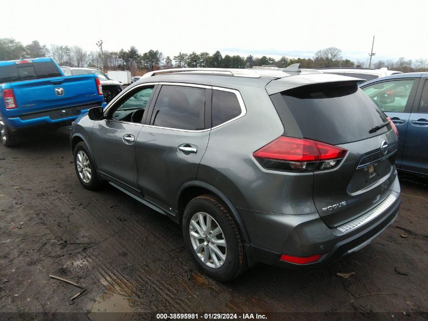 2019 Nissan Rogue Sv VIN: JN8AT2MV8KW372347 Lot: 38595981