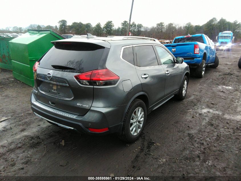 2019 Nissan Rogue Sv VIN: JN8AT2MV8KW372347 Lot: 38595981