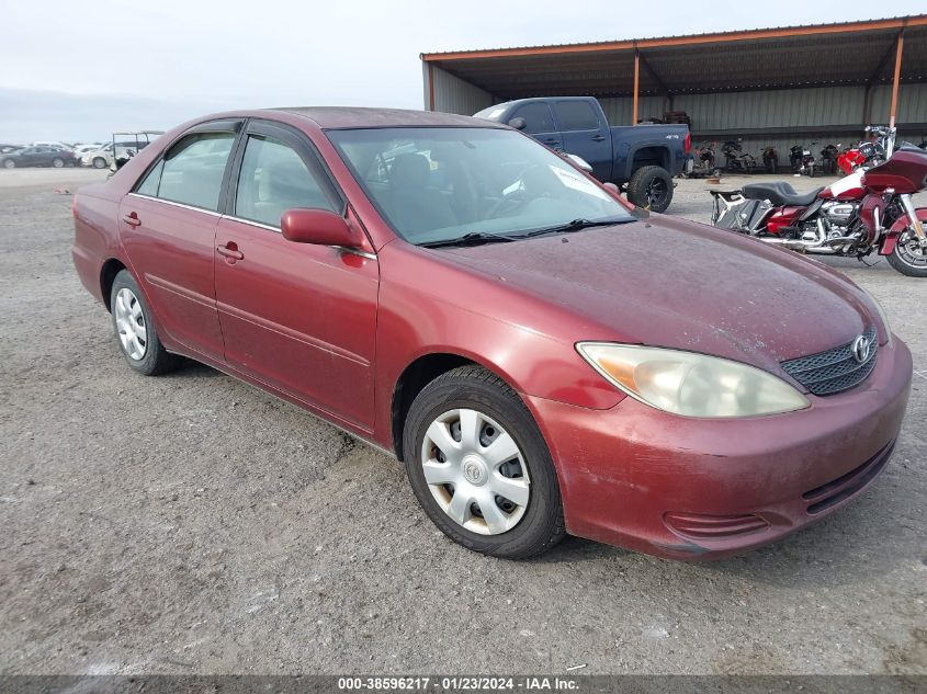 2004 Toyota Camry Le VIN: 4T1BE32K14U314695 Lot: 38596217