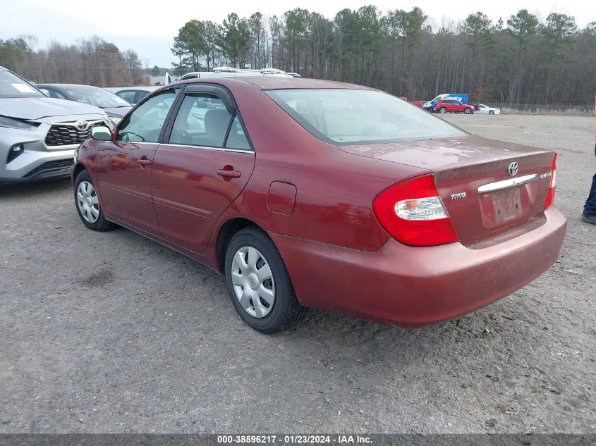 4T1BE32K14U314695 2004 Toyota Camry Le