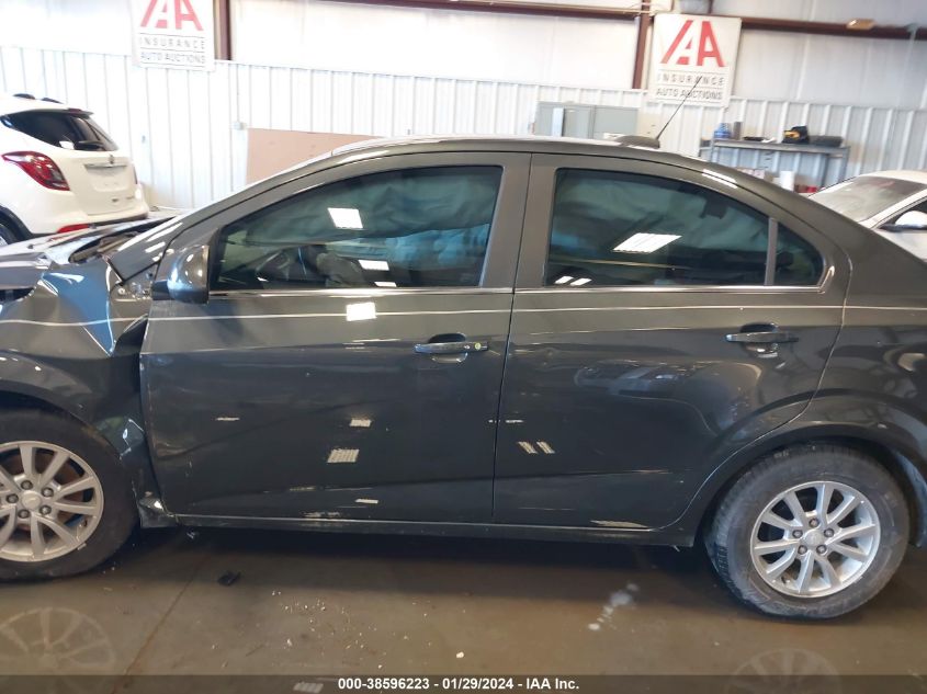 2019 Chevrolet Sonic Lt Auto VIN: 1G1JD5SB1K4101010 Lot: 38596223