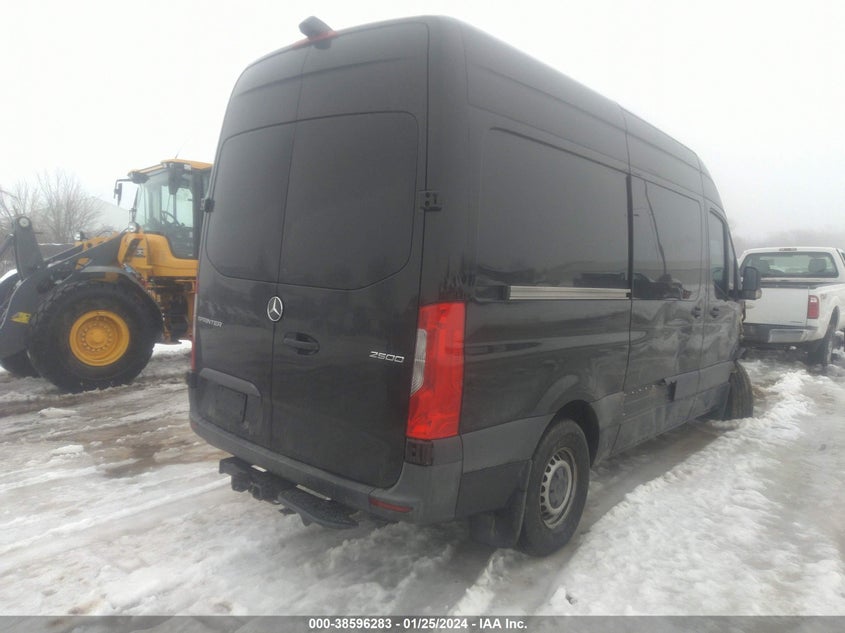 2019 Mercedes-Benz Sprinter 2500 High Roof V6/Standard Roof V6 VIN: WD4PF0CD4KP054476 Lot: 38596283