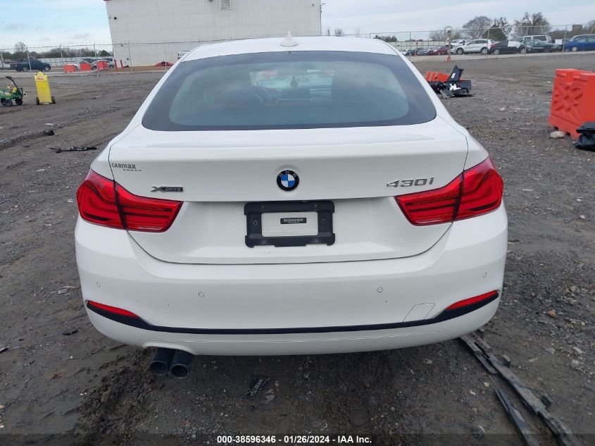 2019 BMW 430I Gran Coupe xDrive VIN: WBA4J3C52KBL10405 Lot: 38596346