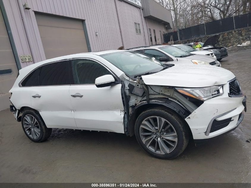 2018 Acura Mdx Technology Pkg VIN: 5J8YD4H57JL005468 Lot: 38596351