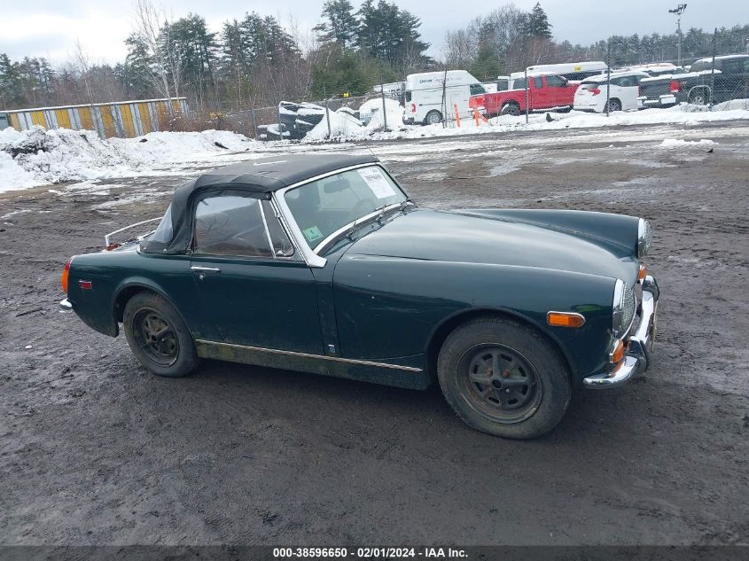 1972 Mg Midget VIN: GAN5UC106118G Lot: 38596650