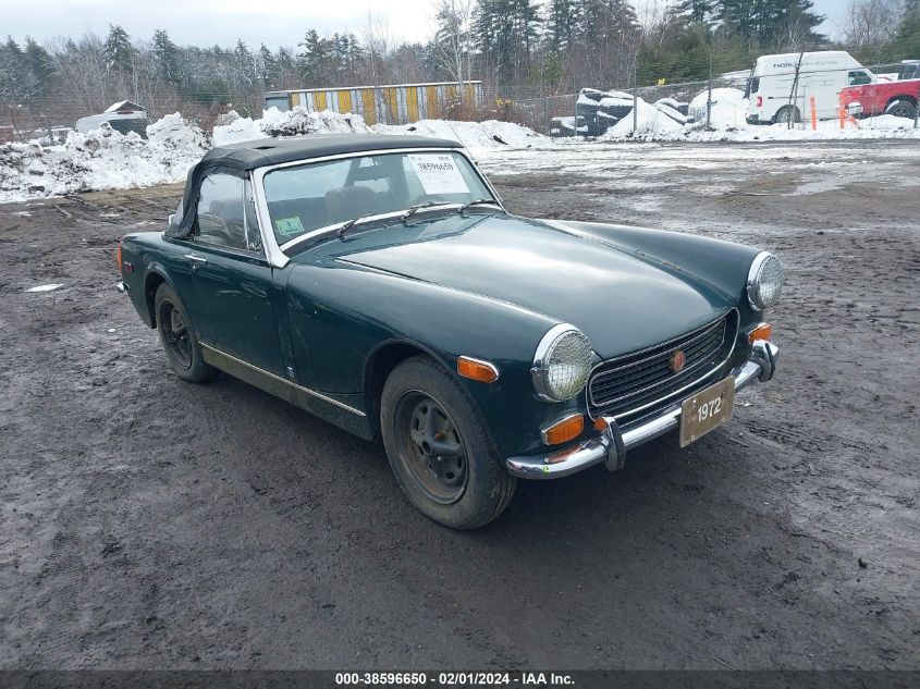 1972 Mg Midget VIN: GAN5UC106118G Lot: 38596650