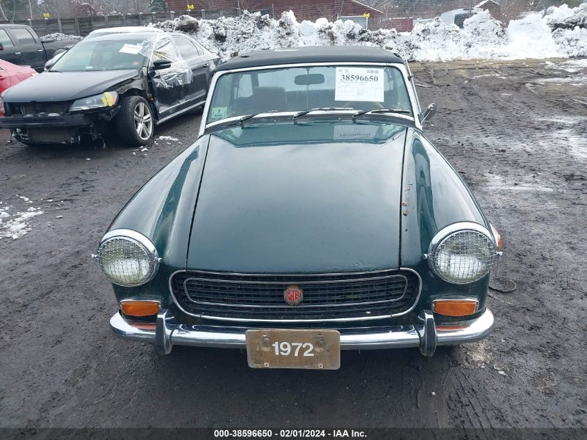 1972 Mg Midget VIN: GAN5UC106118G Lot: 38596650