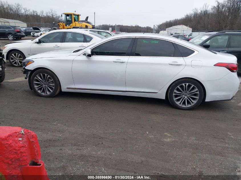 2015 Hyundai Genesis 3.8 VIN: KMHGN4JE1FU073103 Lot: 38596690