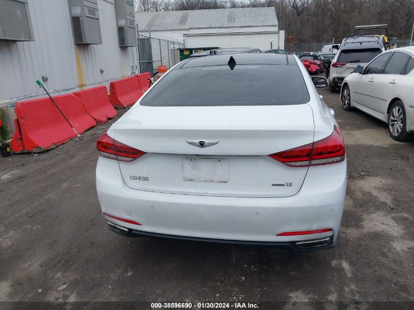 2015 Hyundai Genesis 3.8 VIN: KMHGN4JE1FU073103 Lot: 38596690