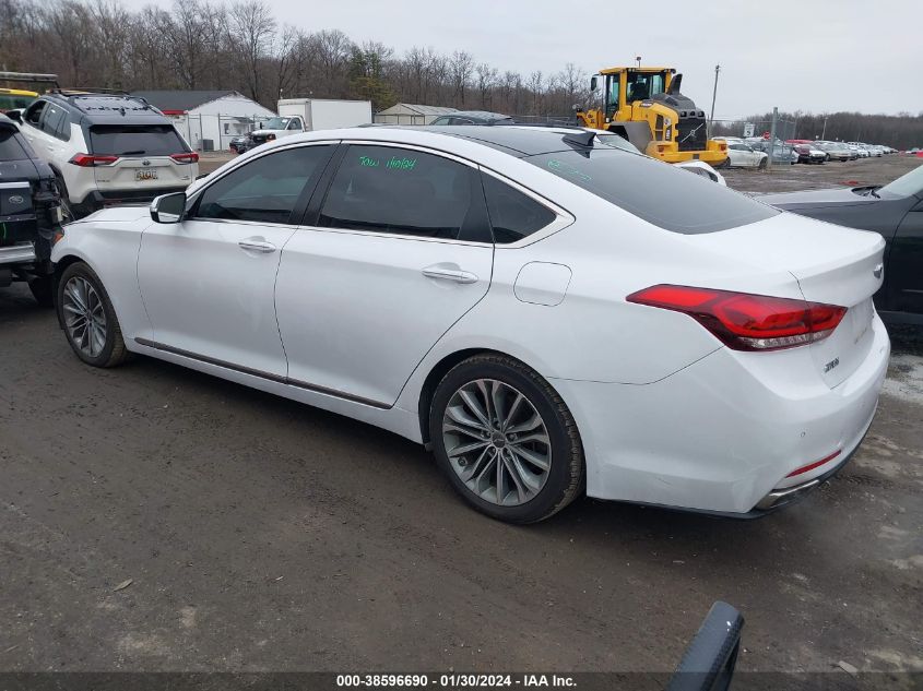 2015 Hyundai Genesis 3.8 VIN: KMHGN4JE1FU073103 Lot: 38596690