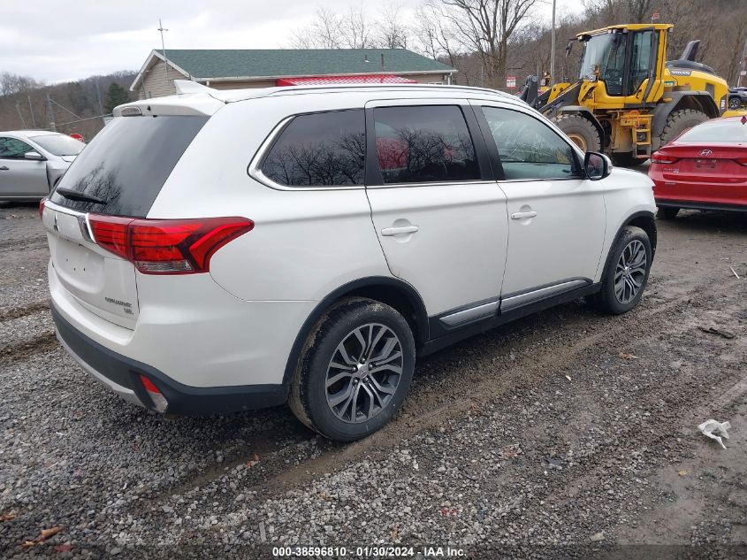 2017 Mitsubishi Outlander Se/Sel VIN: JA4AZ3A32HZ016609 Lot: 38596810