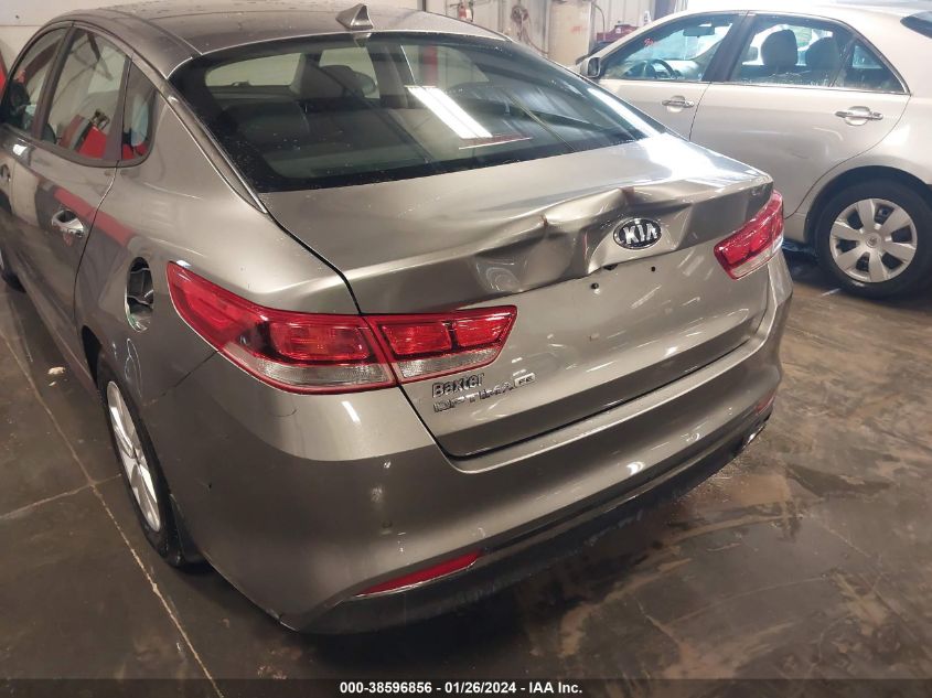 2018 Kia Optima Lx VIN: 5XXGT4L31JG205779 Lot: 38596856