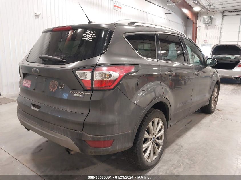 2017 Ford Escape Titanium VIN: 1FMCU9J93HUA64343 Lot: 38596891