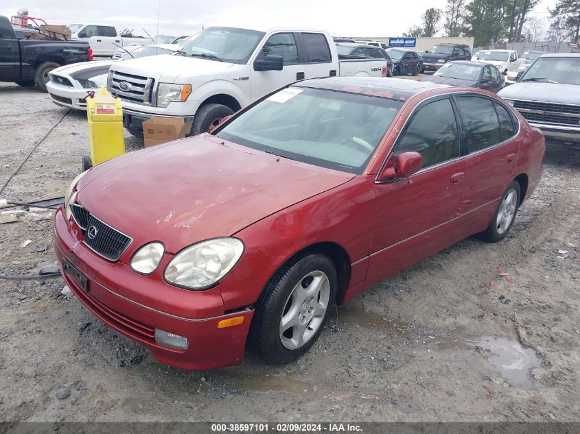 2000 Lexus Gs 300 VIN: JT8BD68S5Y0100918 Lot: 38597101