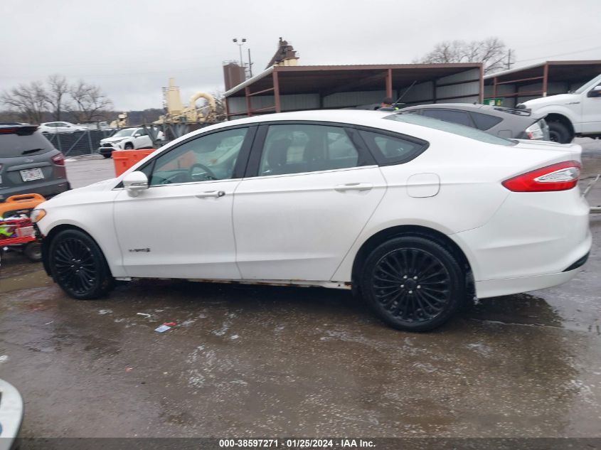 3FA6P0LU2DR334272 2013 Ford Fusion Hybrid Se