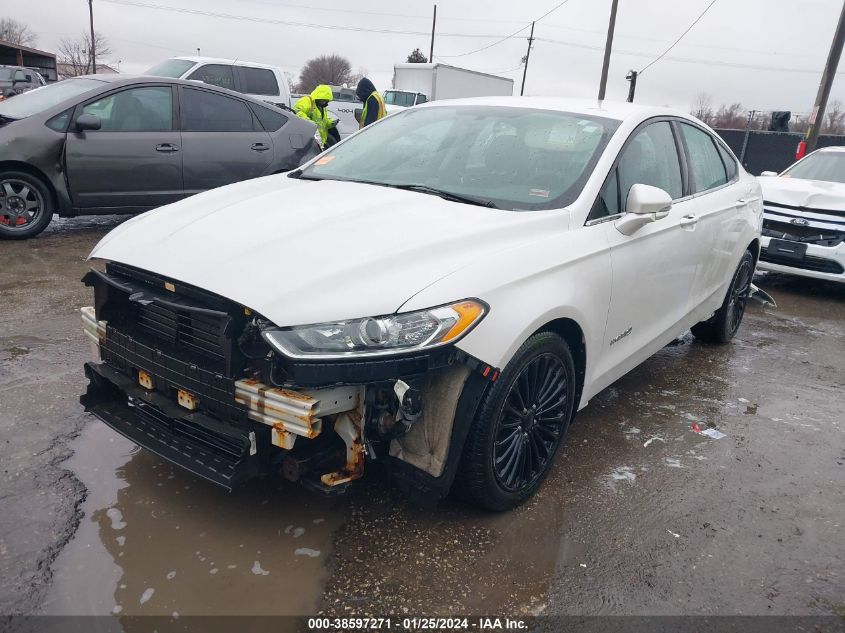 3FA6P0LU2DR334272 2013 Ford Fusion Hybrid Se