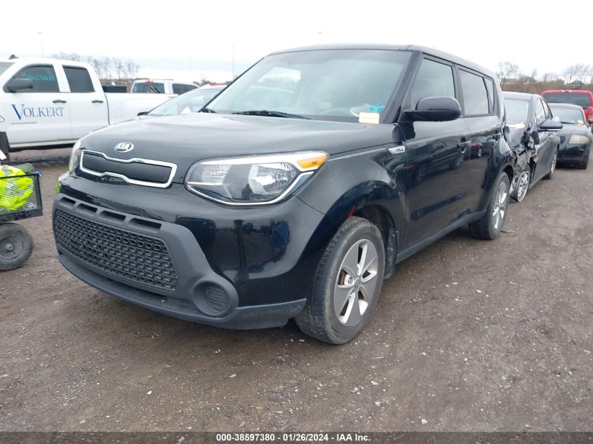 2016 Kia Soul VIN: KNDJN2A25G7276189 Lot: 38597380