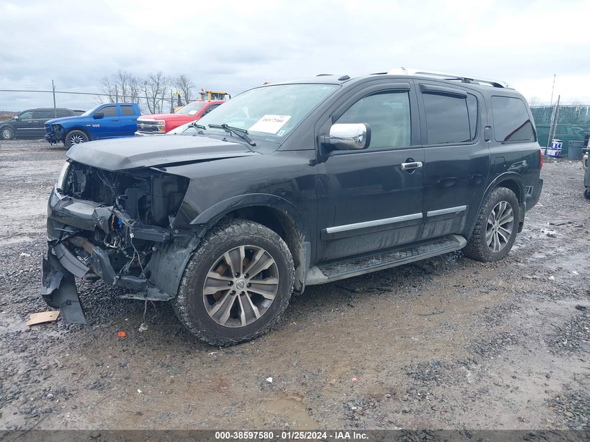 2015 Nissan Armada Sl VIN: 5N1AA0NC1FN617046 Lot: 38597580