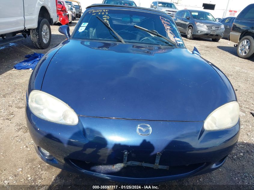 2003 Mazda Mx-5 Miata Cloth/Ls/Se/Shinsen VIN: JM1NB353730300742 Lot: 38597717