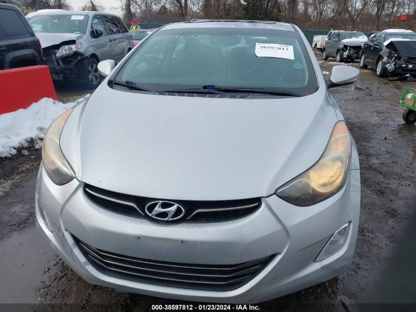 2012 Hyundai Elantra Limited (Ulsan Plant) VIN: KMHDH4AE2CU301034 Lot: 38597812