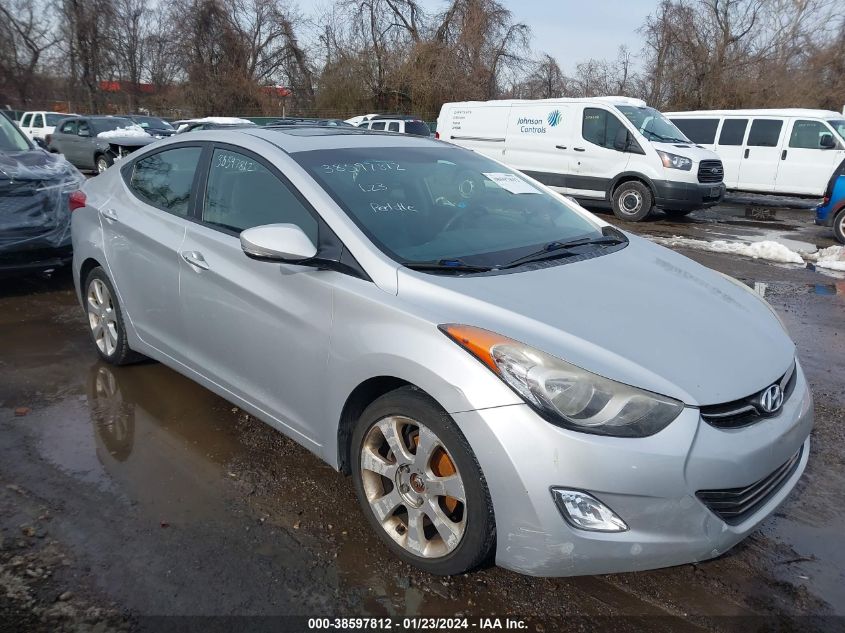 2012 Hyundai Elantra Limited (Ulsan Plant) VIN: KMHDH4AE2CU301034 Lot: 38597812