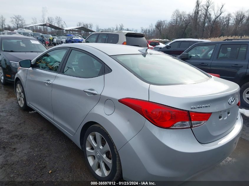 2012 Hyundai Elantra Limited (Ulsan Plant) VIN: KMHDH4AE2CU301034 Lot: 38597812